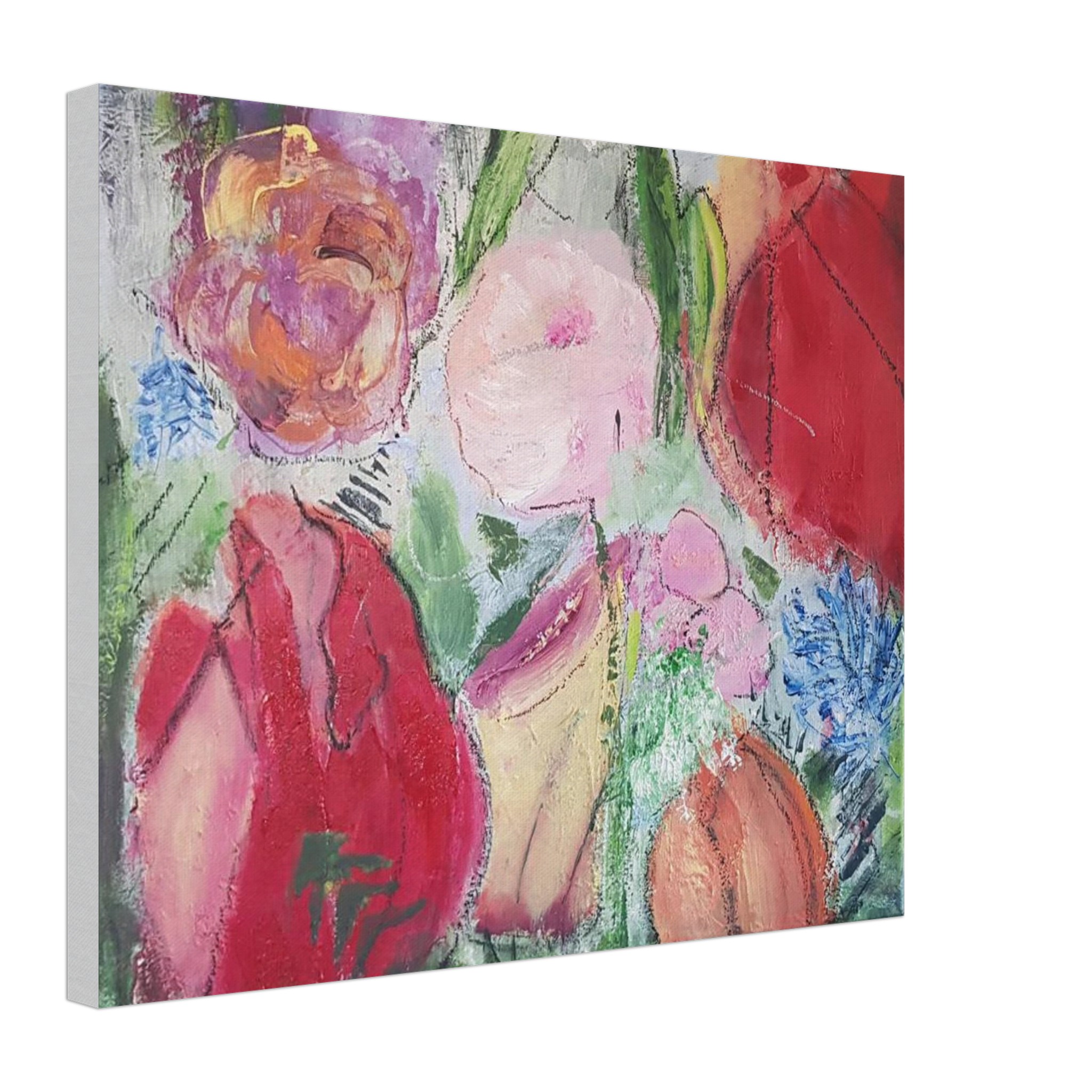 Frühlingsboten/ Canvas 40x50 cm / 16x20″