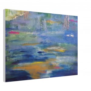 Lichtertanz / Kunstdruck auf Leinwand 50×70 cm / 20×28″