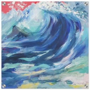 Splash / Acrylic Print 50×50 cm / 20×20″
