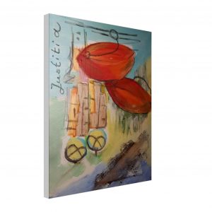 Beschluss: Pause / Canvas 40×50 cm / 16×20″